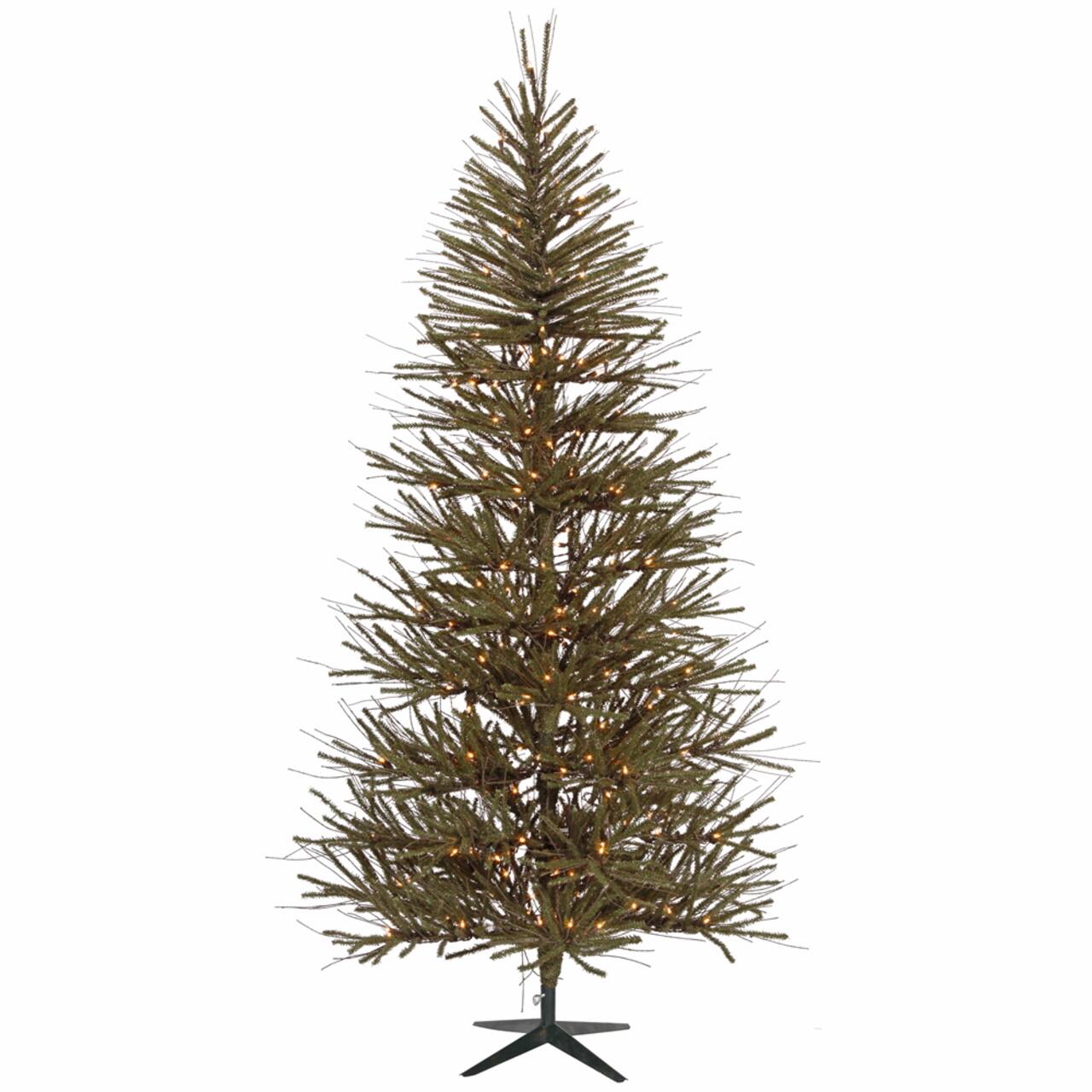 7ft. Pre-Lit Vienna Twig Artificial Christmas Tree, Clear Dura-Lit® LED Lights